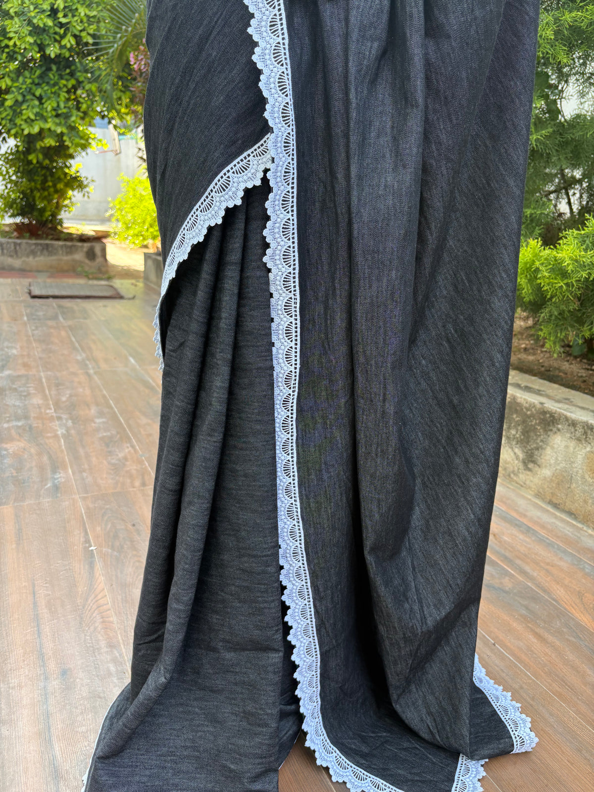 Twilight Lace Saree