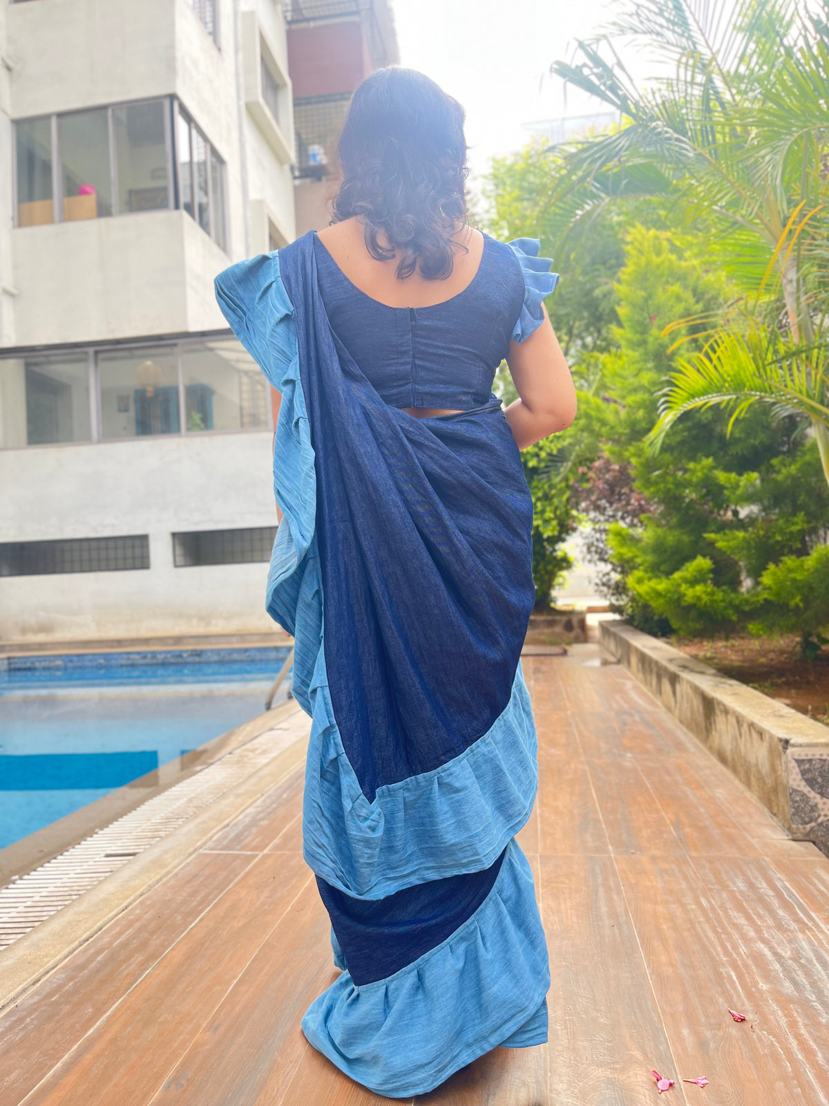 Indigo Wave Bloom